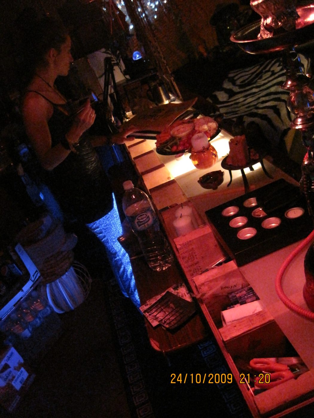 October 2009: at the decks of the Donjon of the 5505.