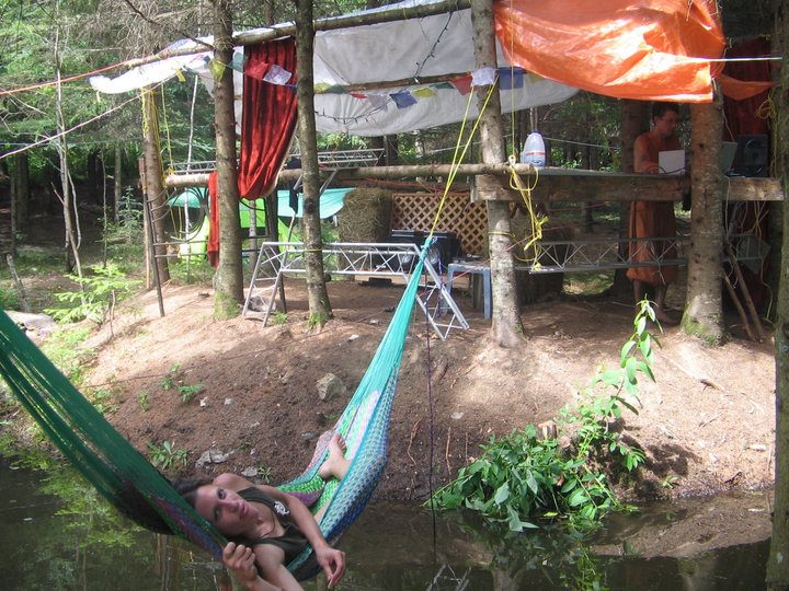 The forest's hammocks, between two parties.