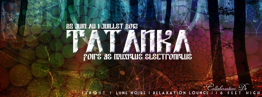 Tatanka, June 28 to July 1, 2013, "electronic music fair".