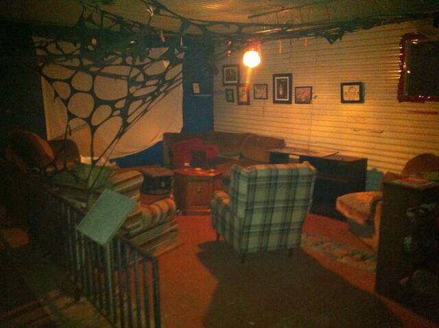 Fall 2012: the indoor campground, Sept. 30, 2012