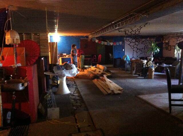Fall 2012: the indoor campground, Nov. 20, 2012