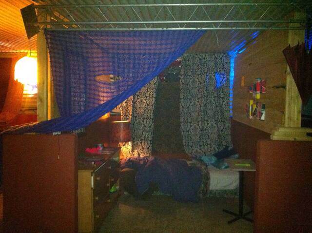 Fall 2012: the indoor campground, Nov. 23, 2012